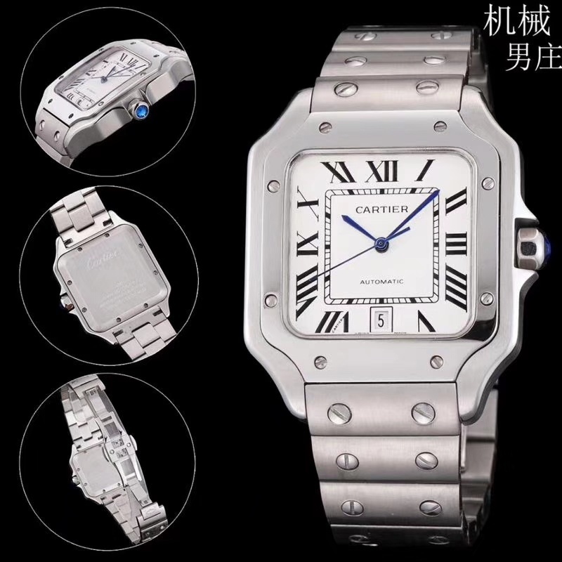Men's Automatic Mechanical Watch 904L Stainless Steel 39-34mm - CT 7