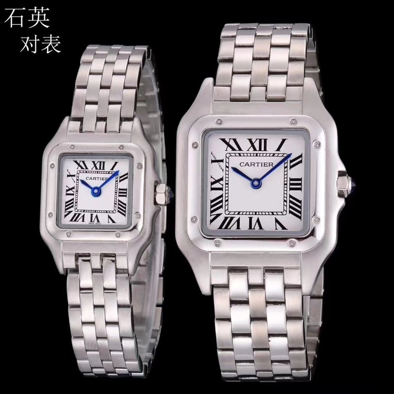 Women's  Quartz Watch Chronograph 904L Stainless Steel 27*8mm; 23*7mm- CT 6