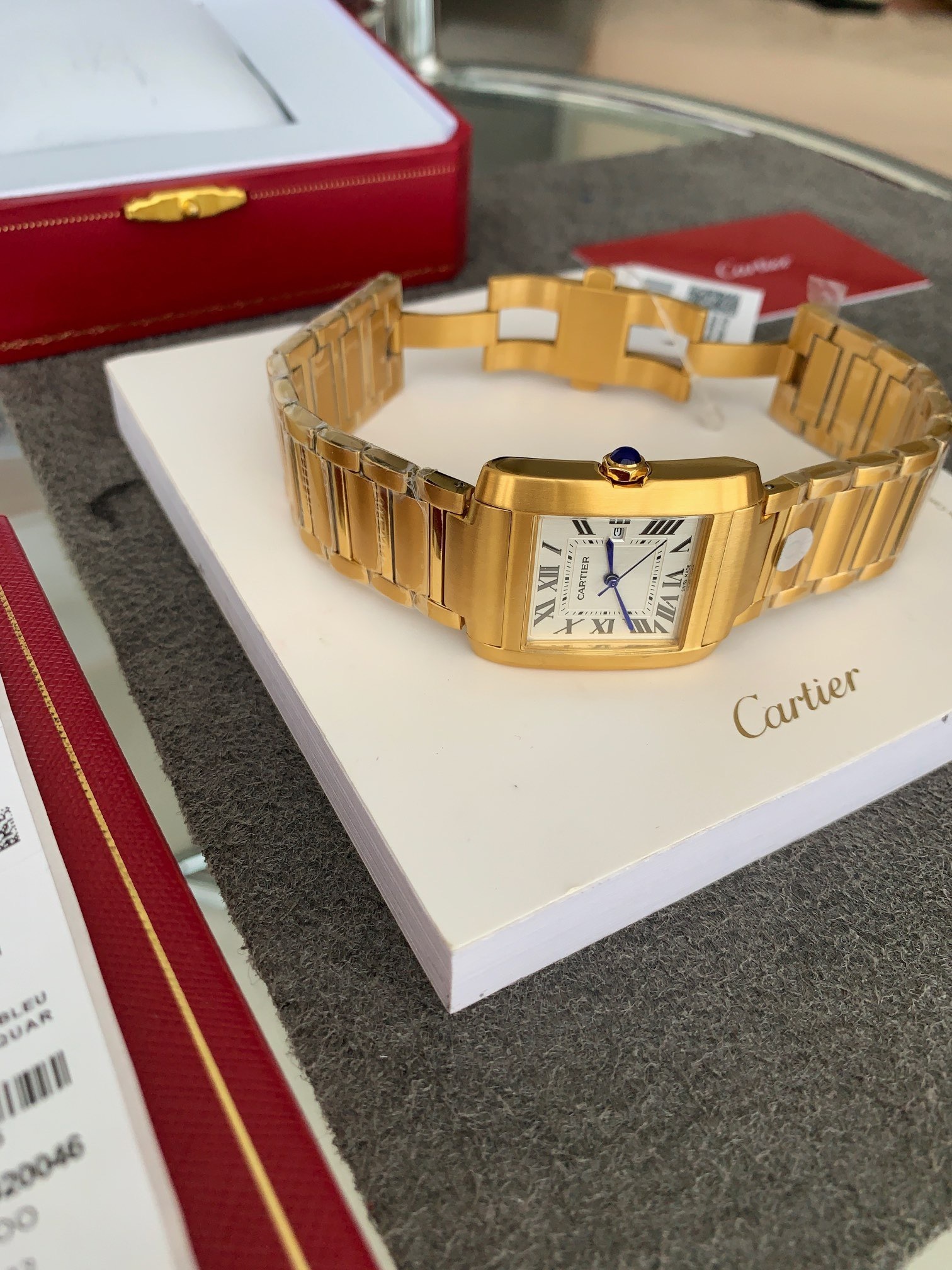 Women's  Quartz Watch Chronograph 904L Stainless Steel 30.5x36.7mm,27x32,mm21.2x25.7mm- CT 60