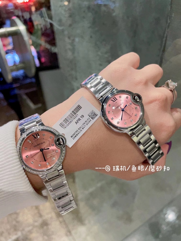 Women's  Quartz Watch Chronograph 904L Stainless Steel 33mm- CT 56