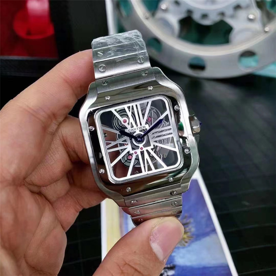 Men's Quartz Watch Chronograph 904L Stainless Steel 38 mm- CT40