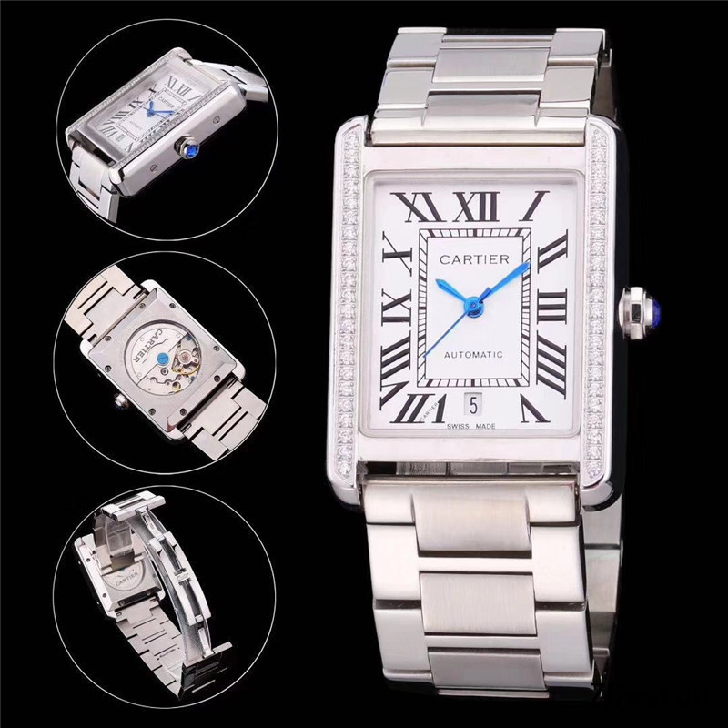 Men's Automatic Mechanical Watch 904L Stainless Steel 41x32 mm  - CT 2