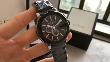Men's Quartz Watch Chronograph 904L Stainless Steel 43 mm- GC 5