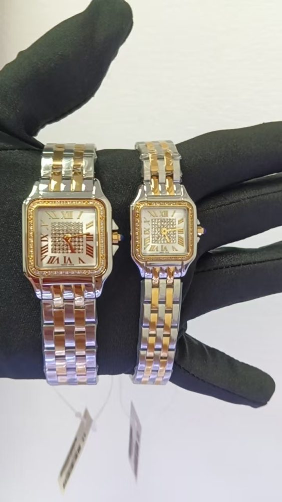 Women's  Quartz Watch Chronograph 904L Stainless Steel 22-27mm- CT 157
