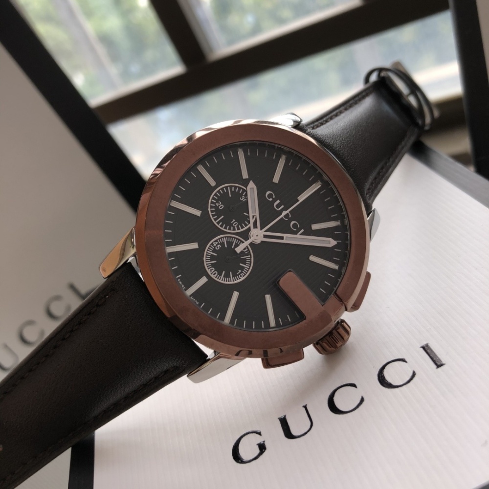 Men's Quartz Watch Chronograph 904L Stainless Steel 43 mm- GC 4