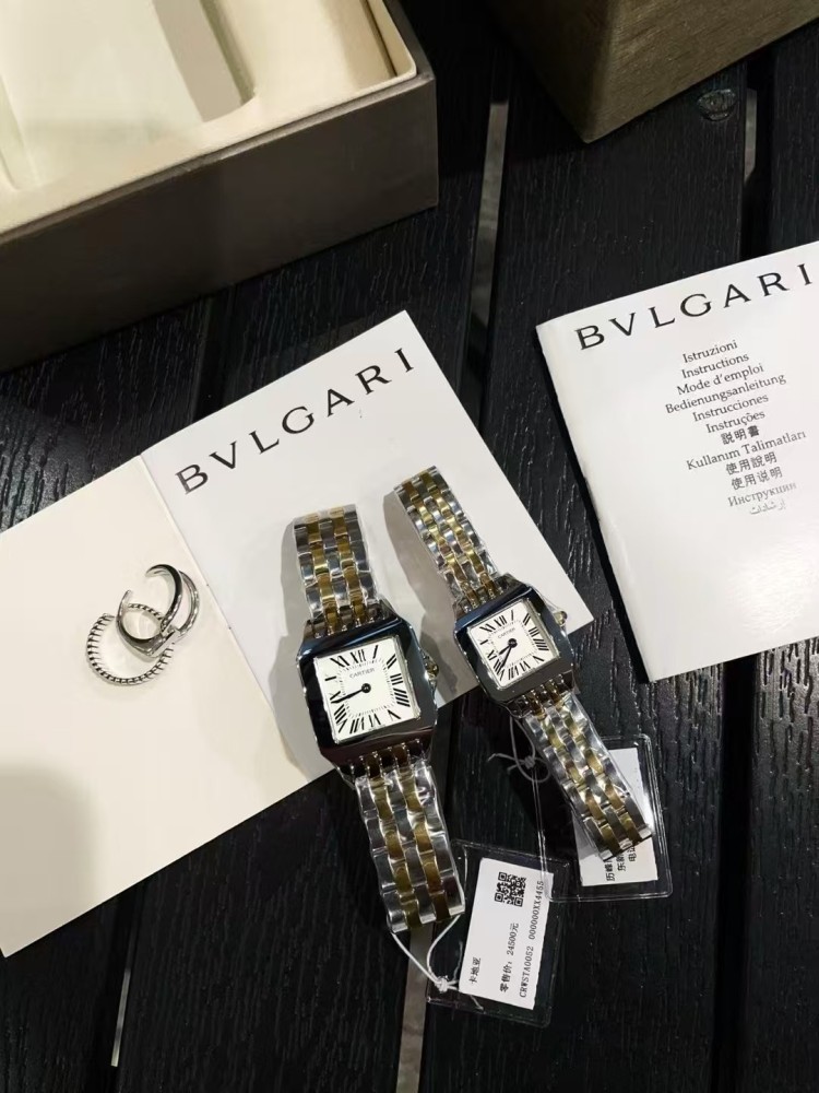 Couple-style Quartz Watch Chronograph 904L Stainless Steel 28x21mm  ,36x26mm-CT 145