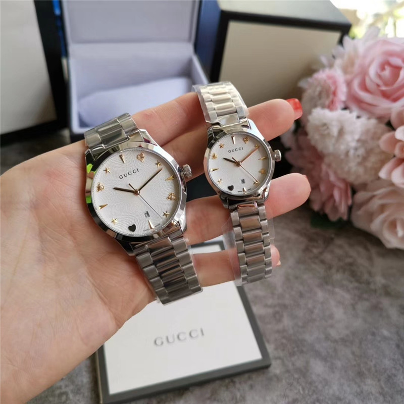Women's  Quartz Watch Chronograph 904L Stainless Steel 29 mm-38mm-  GC 47