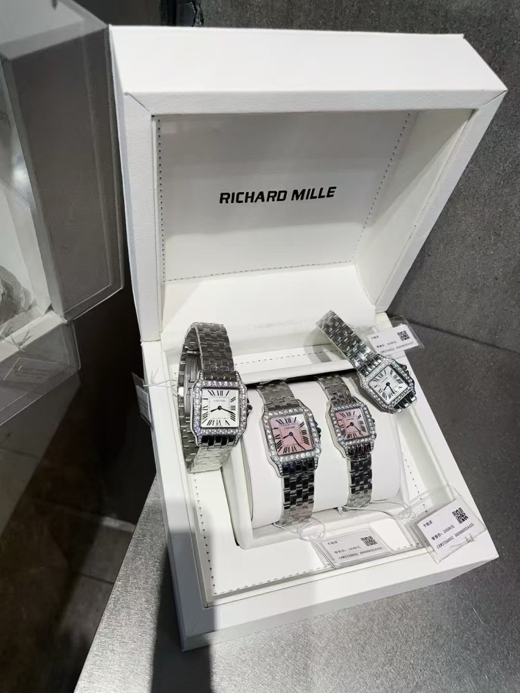 Couple-style Quartz Watch Chronograph 904L Stainless Steel 28x21mm  ,36x26mm-CT 145