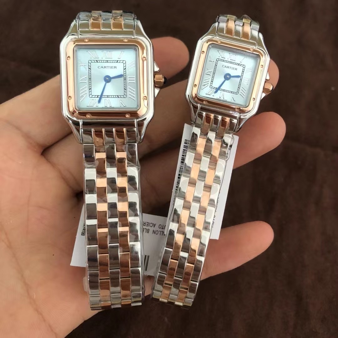 Couple-style Quartz Watch Chronograph 904L Stainless Steel 27mm  ,22mm-CT 139