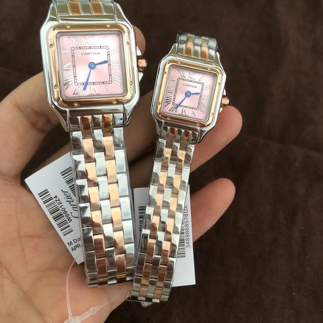Couple-style Quartz Watch Chronograph 904L Stainless Steel 27mm  ,22mm-CT 139