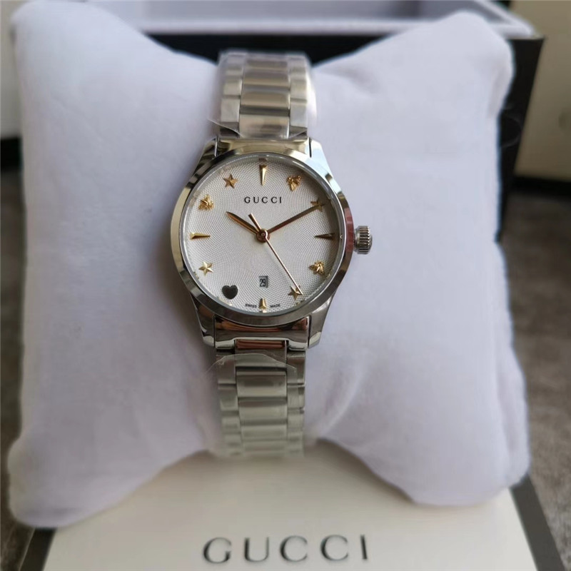 Women's  Quartz Watch Chronograph 904L Stainless Steel 29 mm-38mm-  GC 47