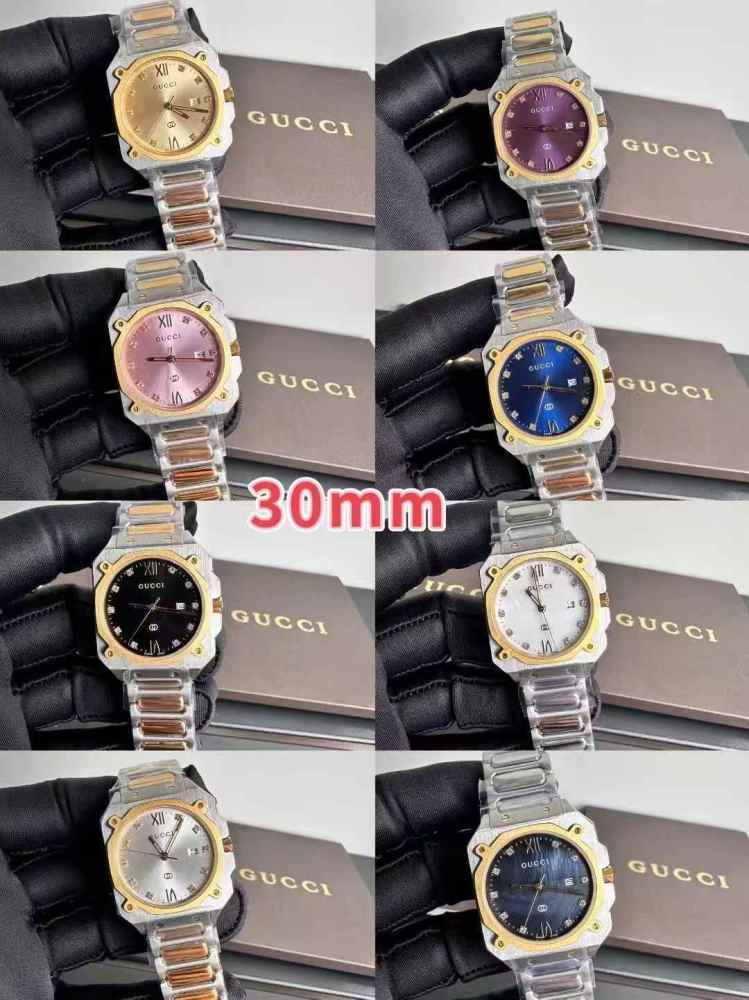 Women's  Quartz Watch Chronograph 904L Stainless Steel 30mm-  GC 48