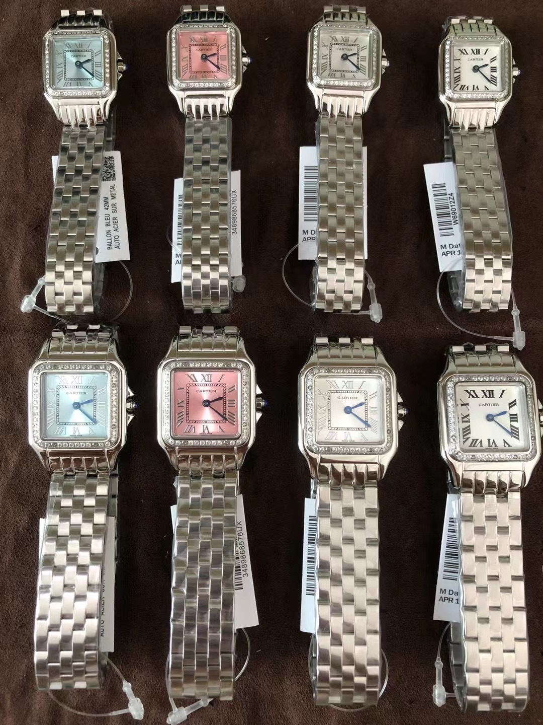 Couple-style Quartz Watch Chronograph 904L Stainless Steel 27mm  ,22mm-CT 139