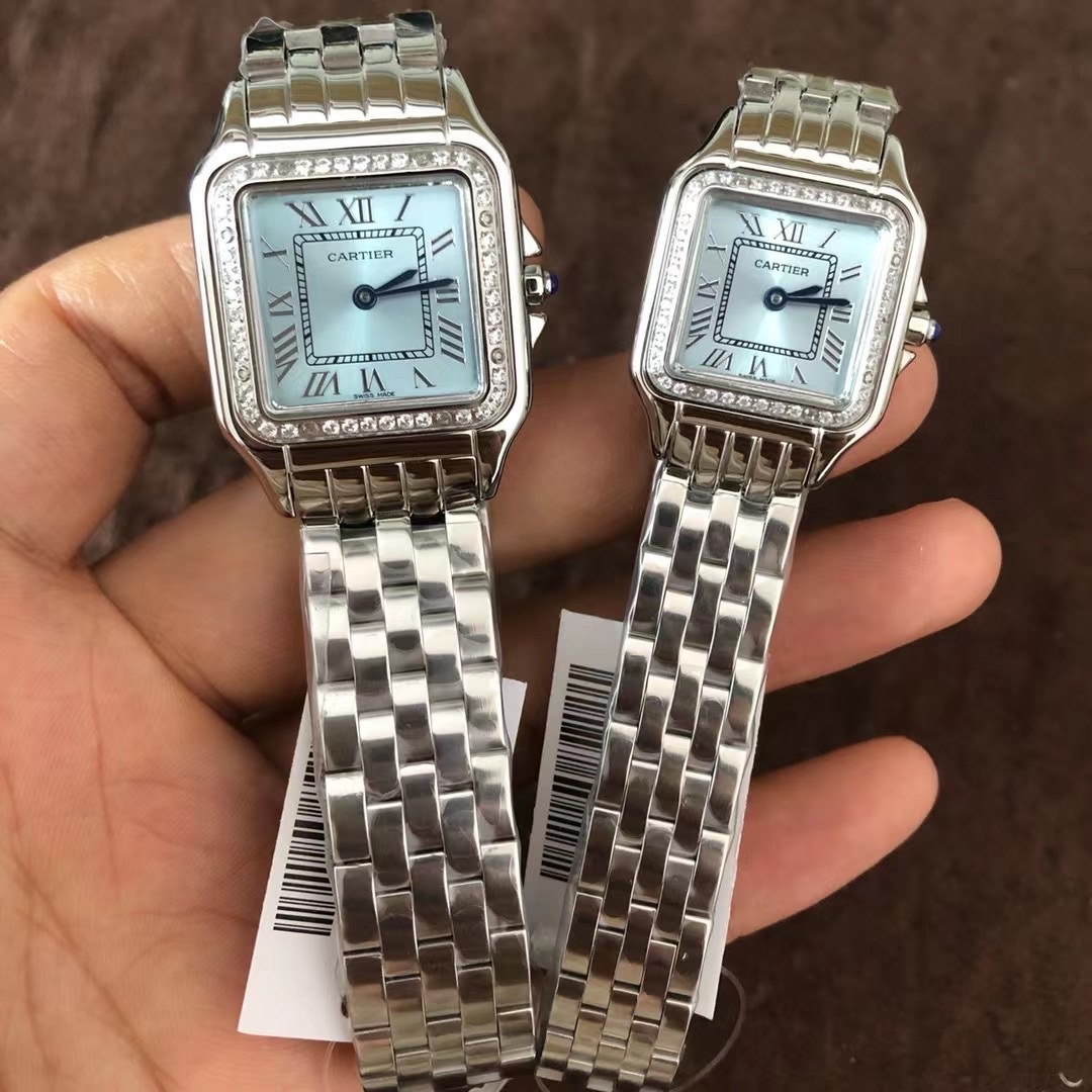 Couple-style Quartz Watch Chronograph 904L Stainless Steel 27mm  ,22mm-CT 139