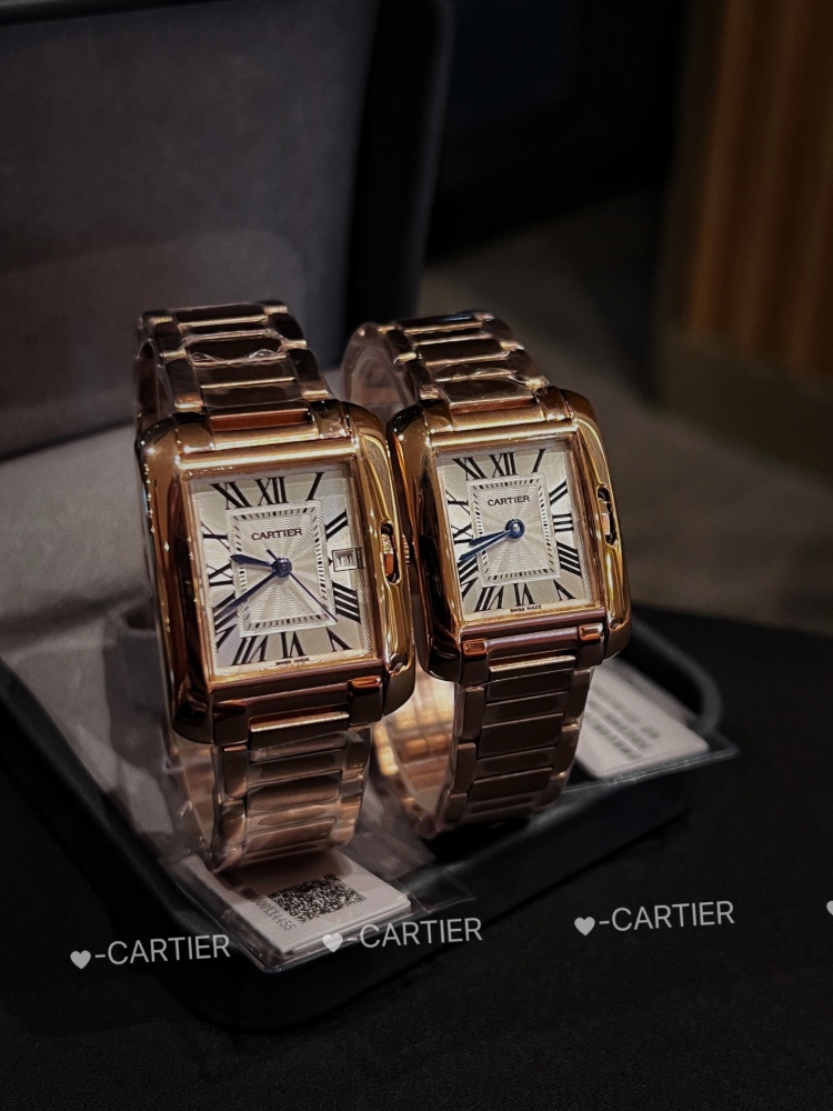 Couple-style Quartz Watch Chronograph 904L Stainless Steel 22x30mm  ,27x34.7mm-CT 146