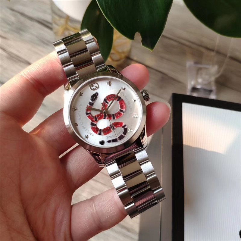 Women's  Quartz Watch Chronograph 904L Stainless Steel 29 mm-38mm-  GC 47