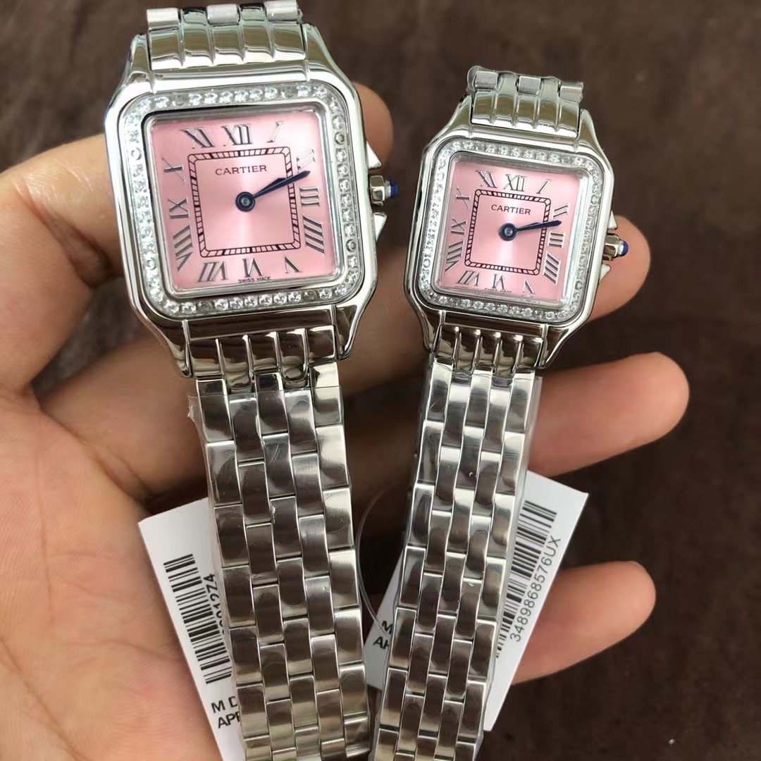 Couple-style Quartz Watch Chronograph 904L Stainless Steel 27mm  ,22mm-CT 139