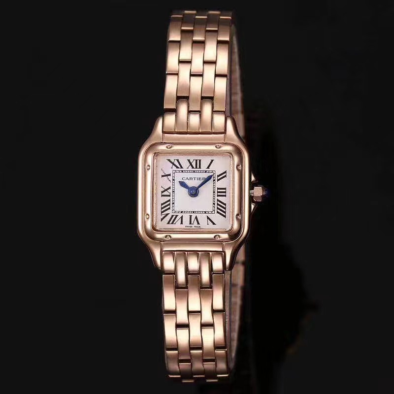 Couple-style Quartz Watch Chronograph 904L Stainless Steel 27mm  ,22mm-CT 13