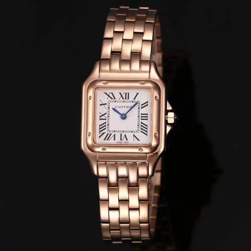 Couple-style Quartz Watch Chronograph 904L Stainless Steel 27mm  ,22mm-CT 13