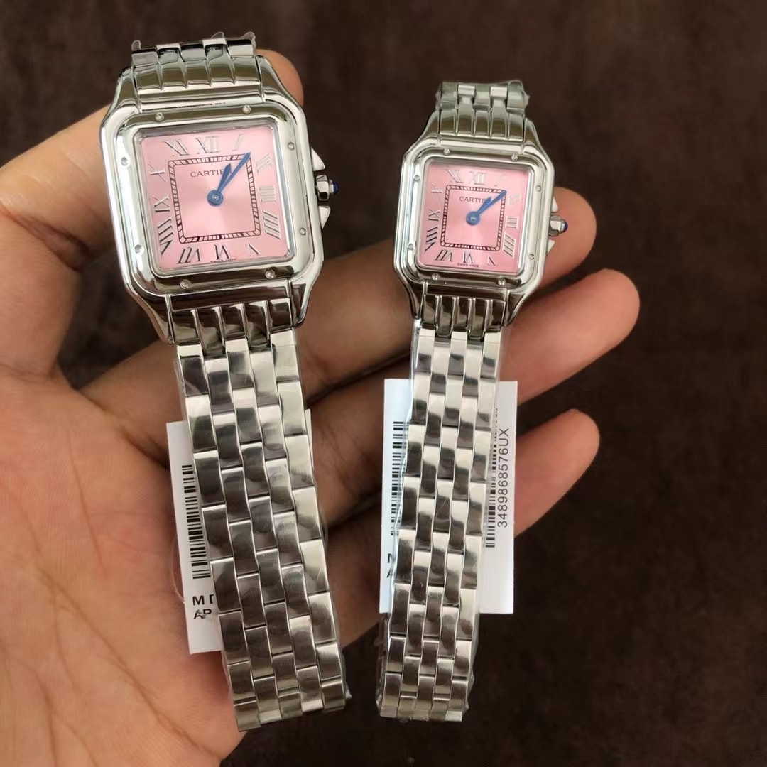 Couple-style Quartz Watch Chronograph 904L Stainless Steel 27mm  ,22mm-CT 139