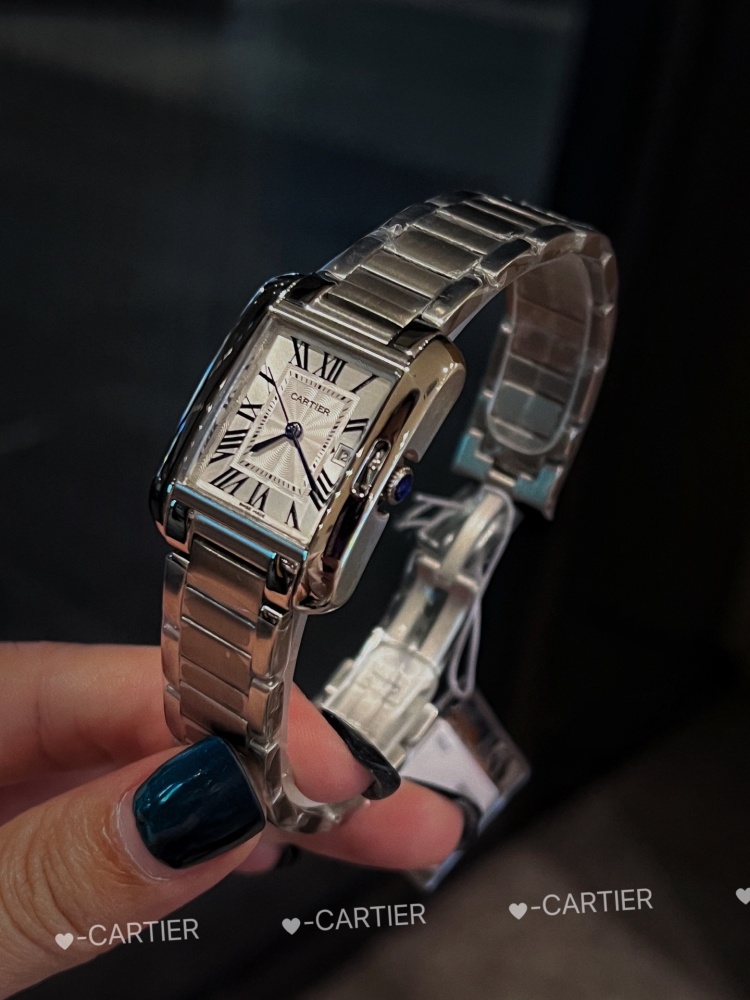 Couple-style Quartz Watch Chronograph 904L Stainless Steel 22x30mm  ,27x34.7mm-CT 146