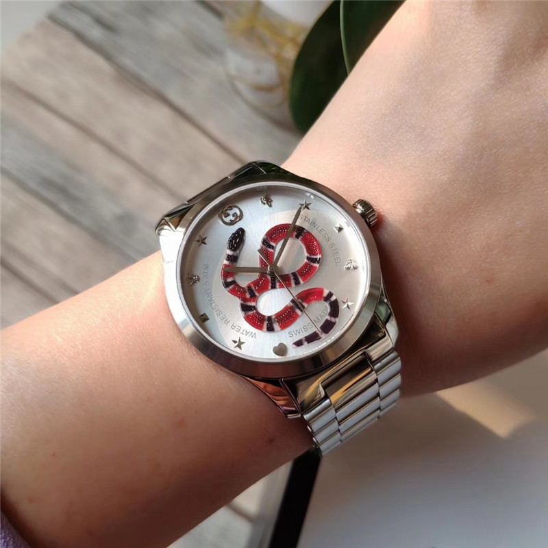 Women's  Quartz Watch Chronograph 904L Stainless Steel 29 mm-38mm-  GC 47