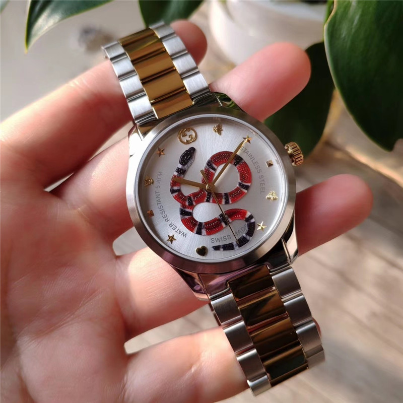 Women's  Quartz Watch Chronograph 904L Stainless Steel 29 mm-38mm-  GC 47