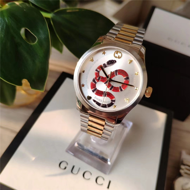 Women's  Quartz Watch Chronograph 904L Stainless Steel 29 mm-38mm-  GC 47