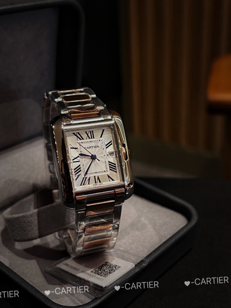 Couple-style Quartz Watch Chronograph 904L Stainless Steel 22x30mm  ,27x34.7mm-CT 146
