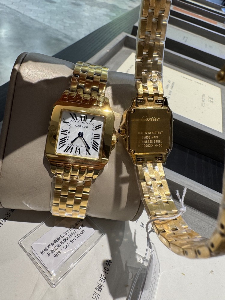 Couple-style Quartz Watch Chronograph 904L Stainless Steel 28x21mm  ,36x26mm-CT 144