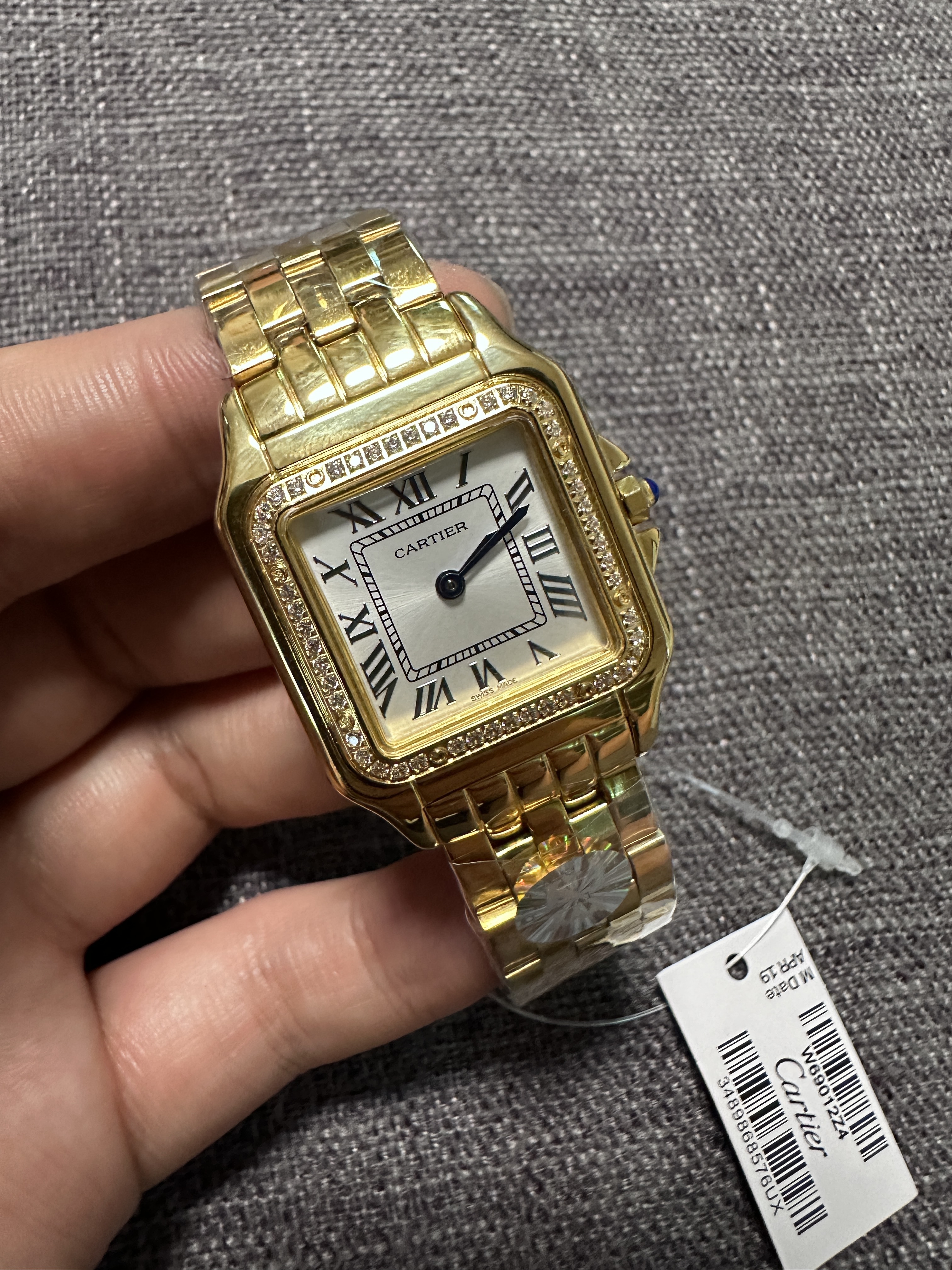 Couple-style Quartz Watch Chronograph 904L Stainless Steel 27mm  ,22mm-CT 139