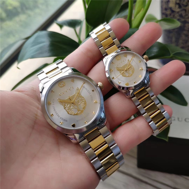 Women's  Quartz Watch Chronograph 904L Stainless Steel 29 mm-38mm-  GC 47