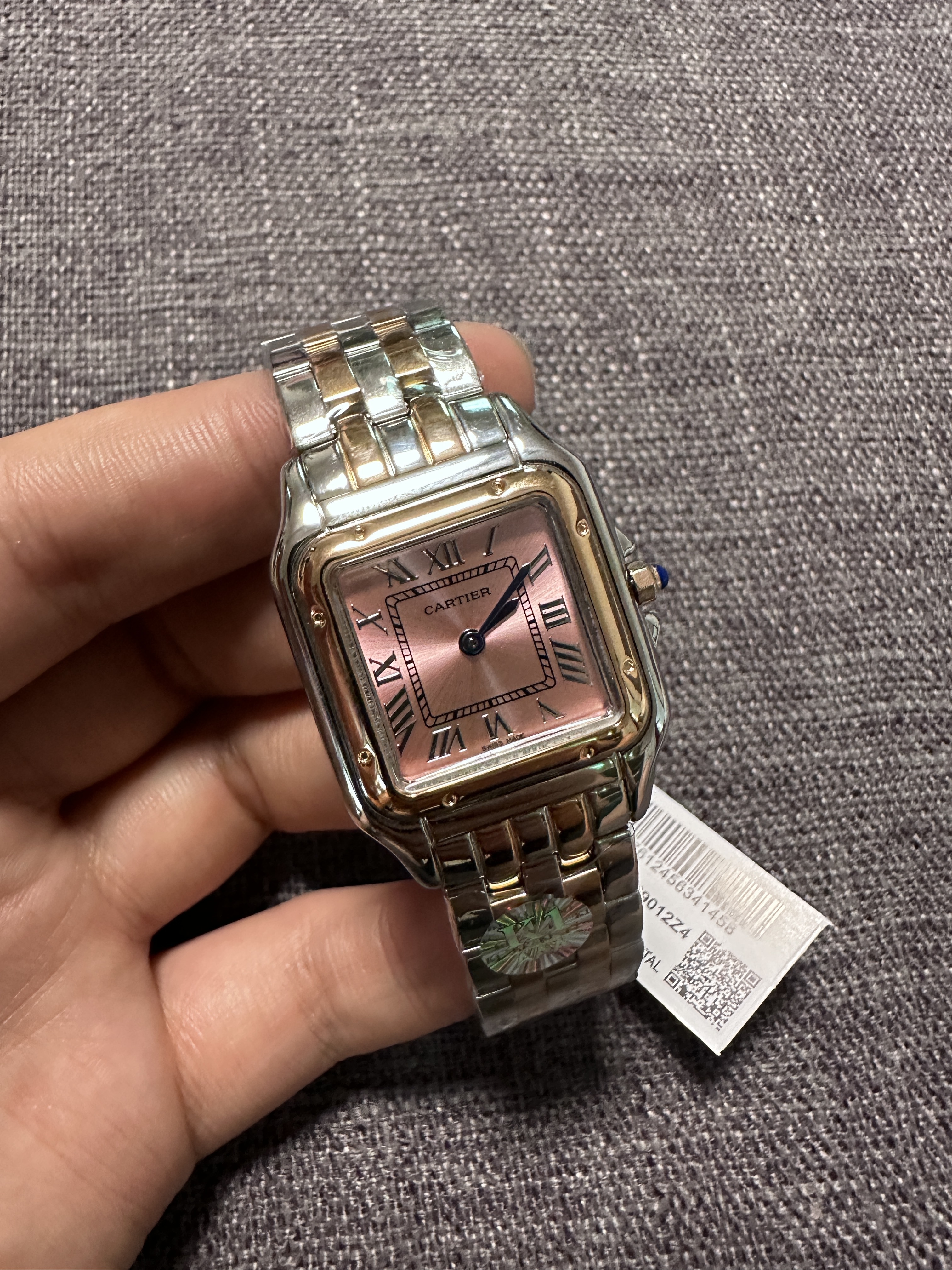 Couple-style Quartz Watch Chronograph 904L Stainless Steel 27mm  ,22mm-CT 139