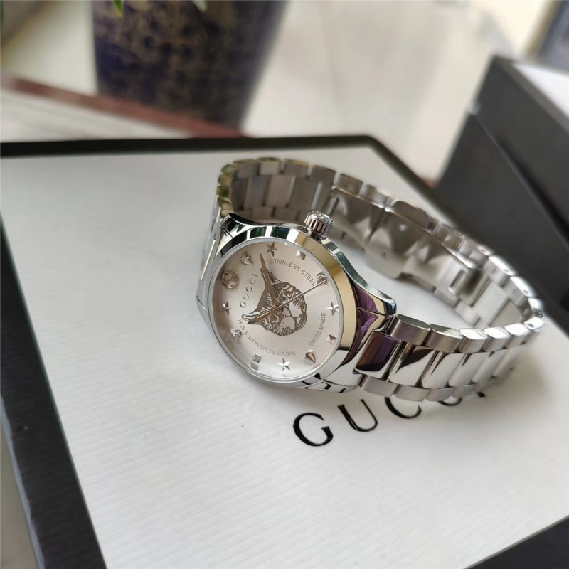 Women's  Quartz Watch Chronograph 904L Stainless Steel 29 mm-38mm-  GC 47