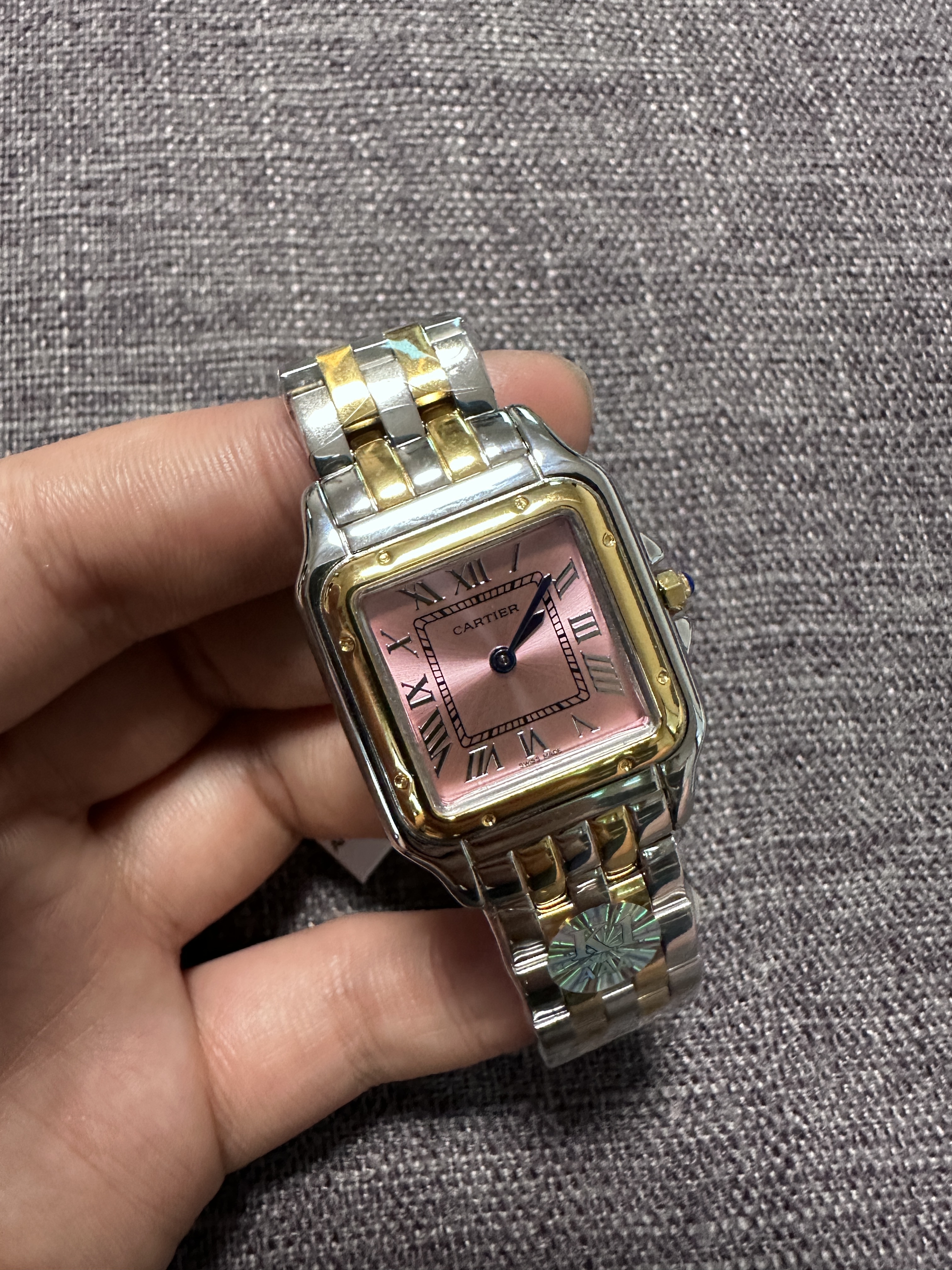 Couple-style Quartz Watch Chronograph 904L Stainless Steel 27mm  ,22mm-CT 139