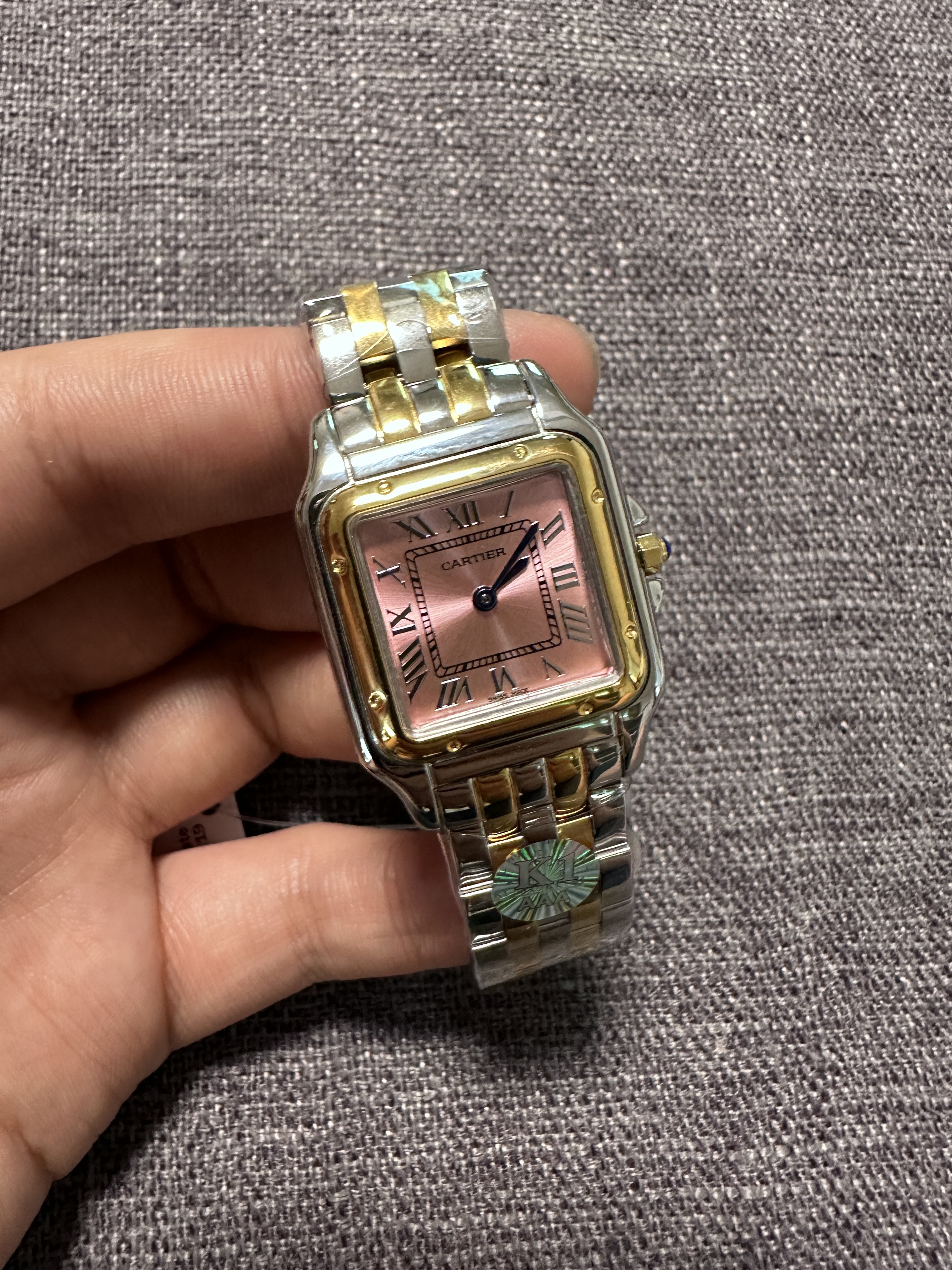 Couple-style Quartz Watch Chronograph 904L Stainless Steel 27mm  ,22mm-CT 139
