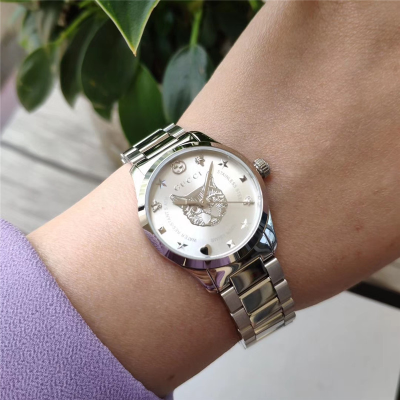 Women's  Quartz Watch Chronograph 904L Stainless Steel 29 mm-38mm-  GC 47