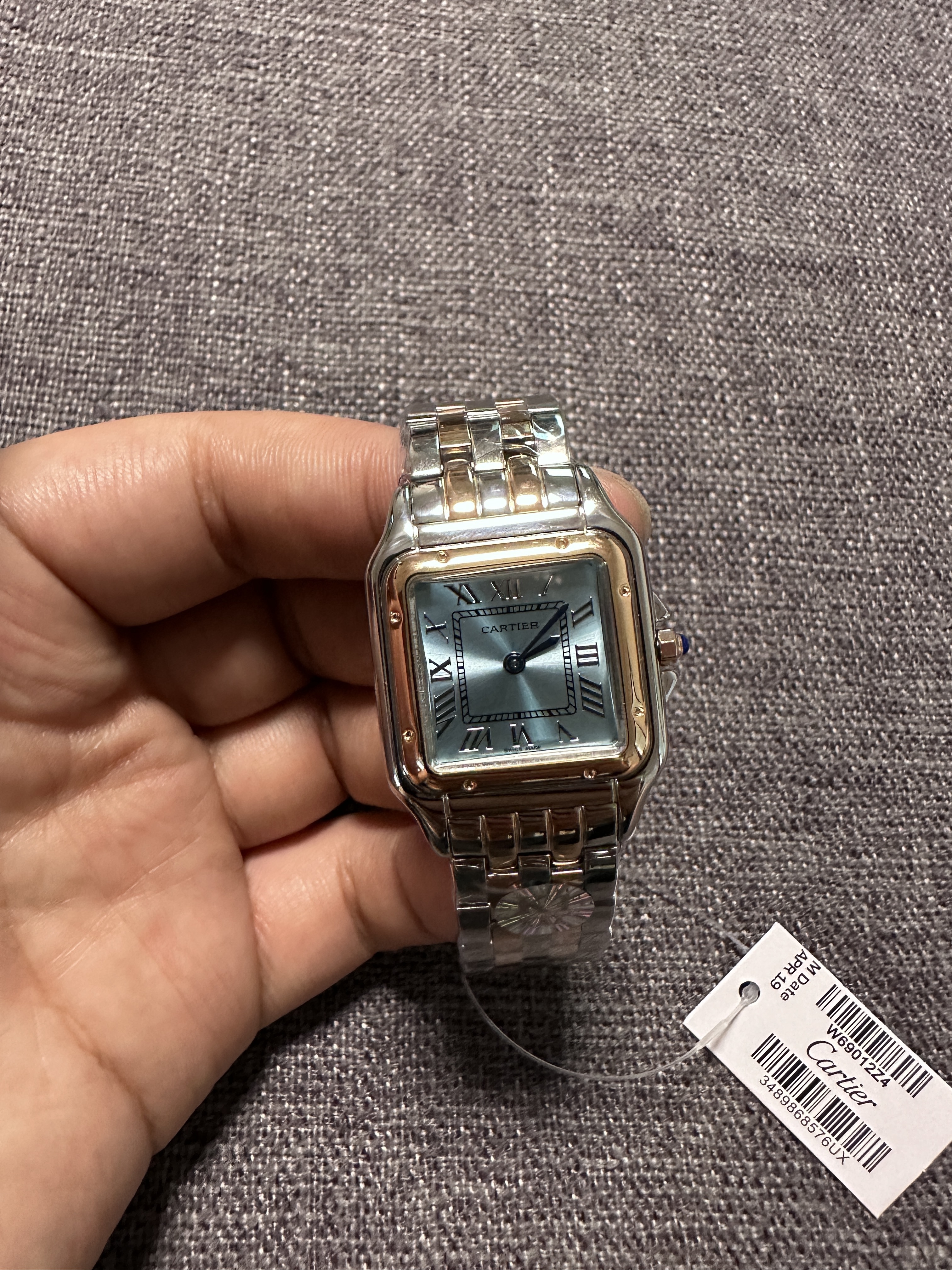 Couple-style Quartz Watch Chronograph 904L Stainless Steel 27mm  ,22mm-CT 139