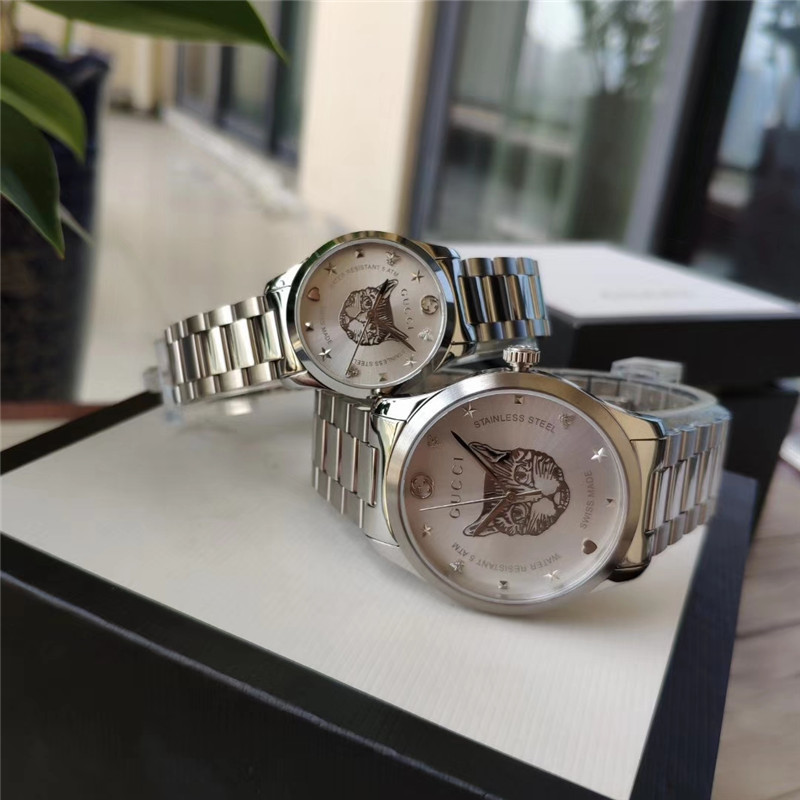Women's  Quartz Watch Chronograph 904L Stainless Steel 29 mm-38mm-  GC 47