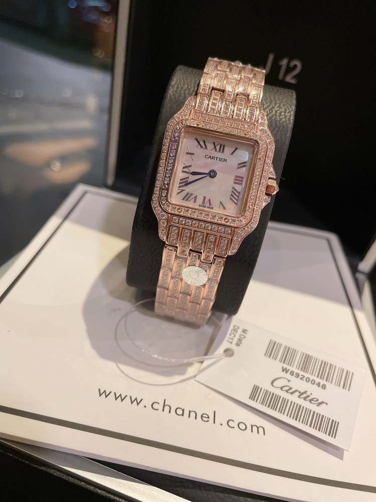 Women's  Quartz Watch Chronograph 904L Stainless Steel 27mm- CT 143