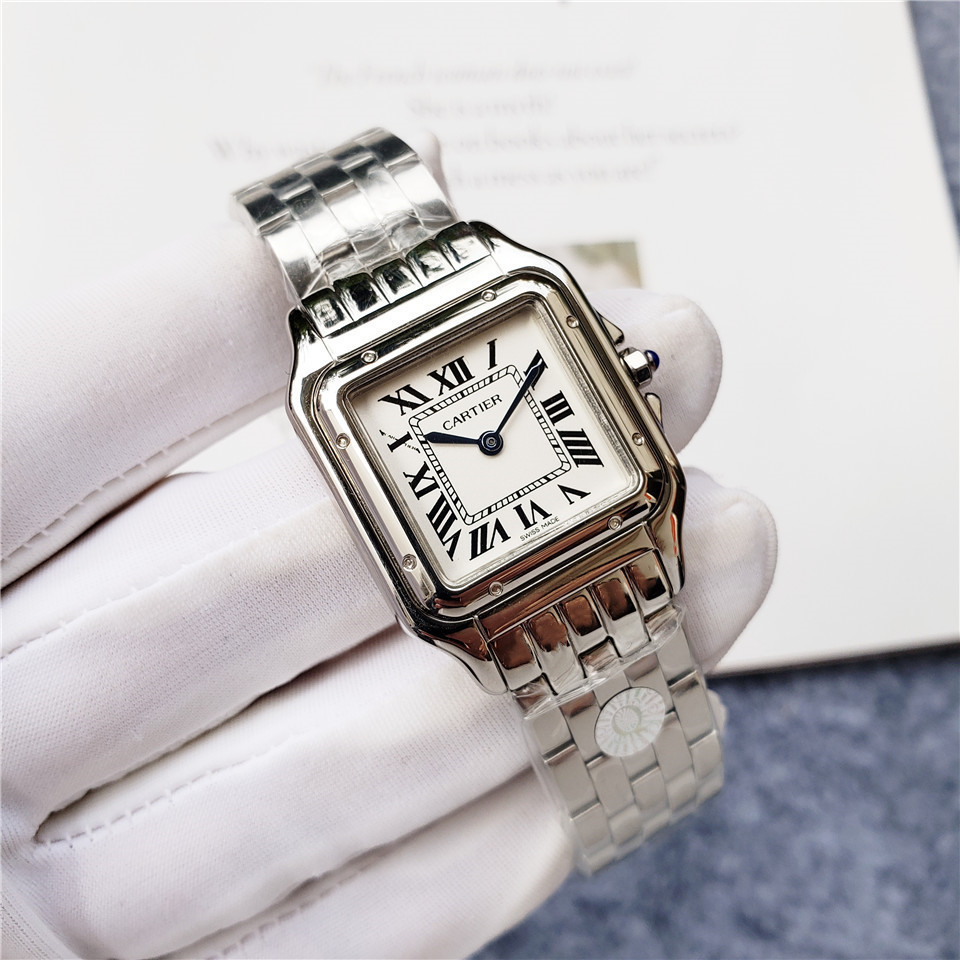 Couple-style Quartz Watch Chronograph 904L Stainless Steel 27mm  ,22mm-CT 13