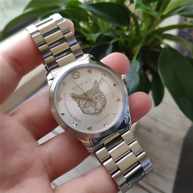 Women's  Quartz Watch Chronograph 904L Stainless Steel 29 mm-38mm-  GC 47