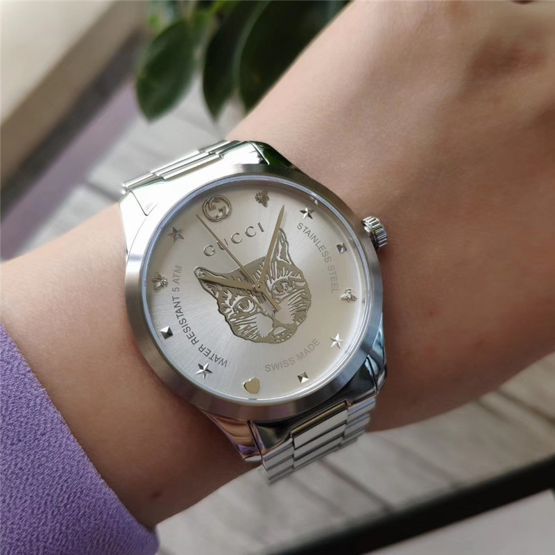 Women's  Quartz Watch Chronograph 904L Stainless Steel 29 mm-38mm-  GC 47