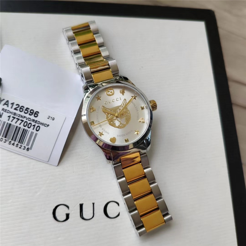 Women's  Quartz Watch Chronograph 904L Stainless Steel 29 mm-38mm-  GC 47
