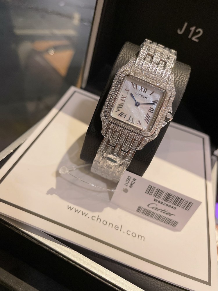 Women's  Quartz Watch Chronograph 904L Stainless Steel 27mm- CT 143