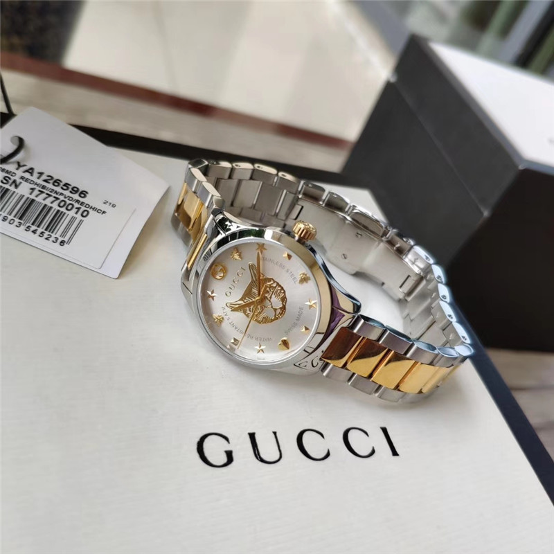 Women's  Quartz Watch Chronograph 904L Stainless Steel 29 mm-38mm-  GC 47