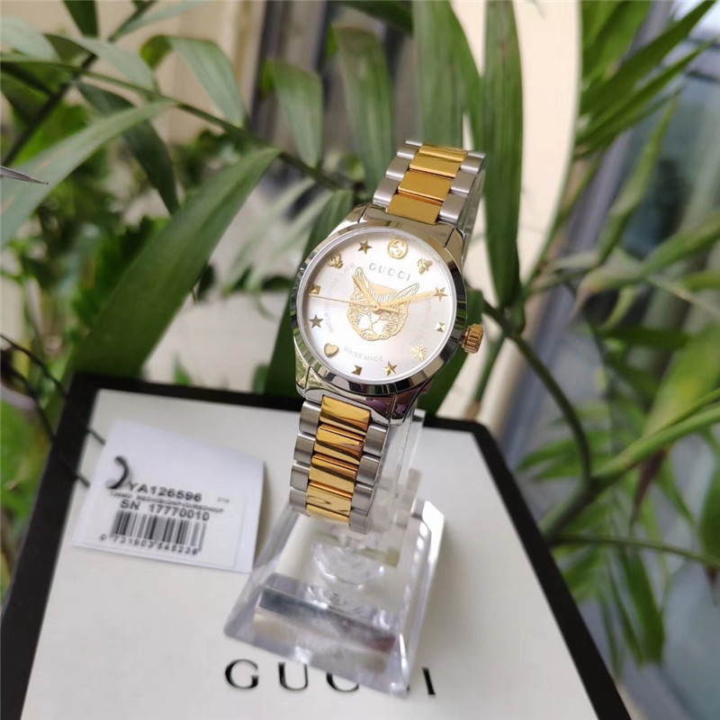 Women's  Quartz Watch Chronograph 904L Stainless Steel 29 mm-38mm-  GC 47