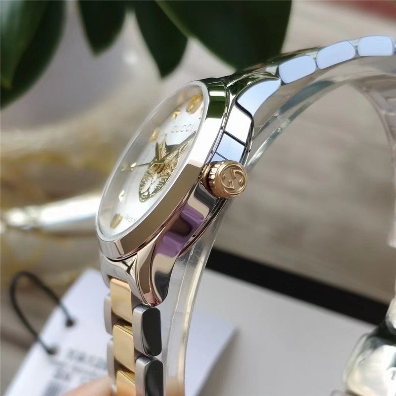Women's  Quartz Watch Chronograph 904L Stainless Steel 29 mm-38mm-  GC 47