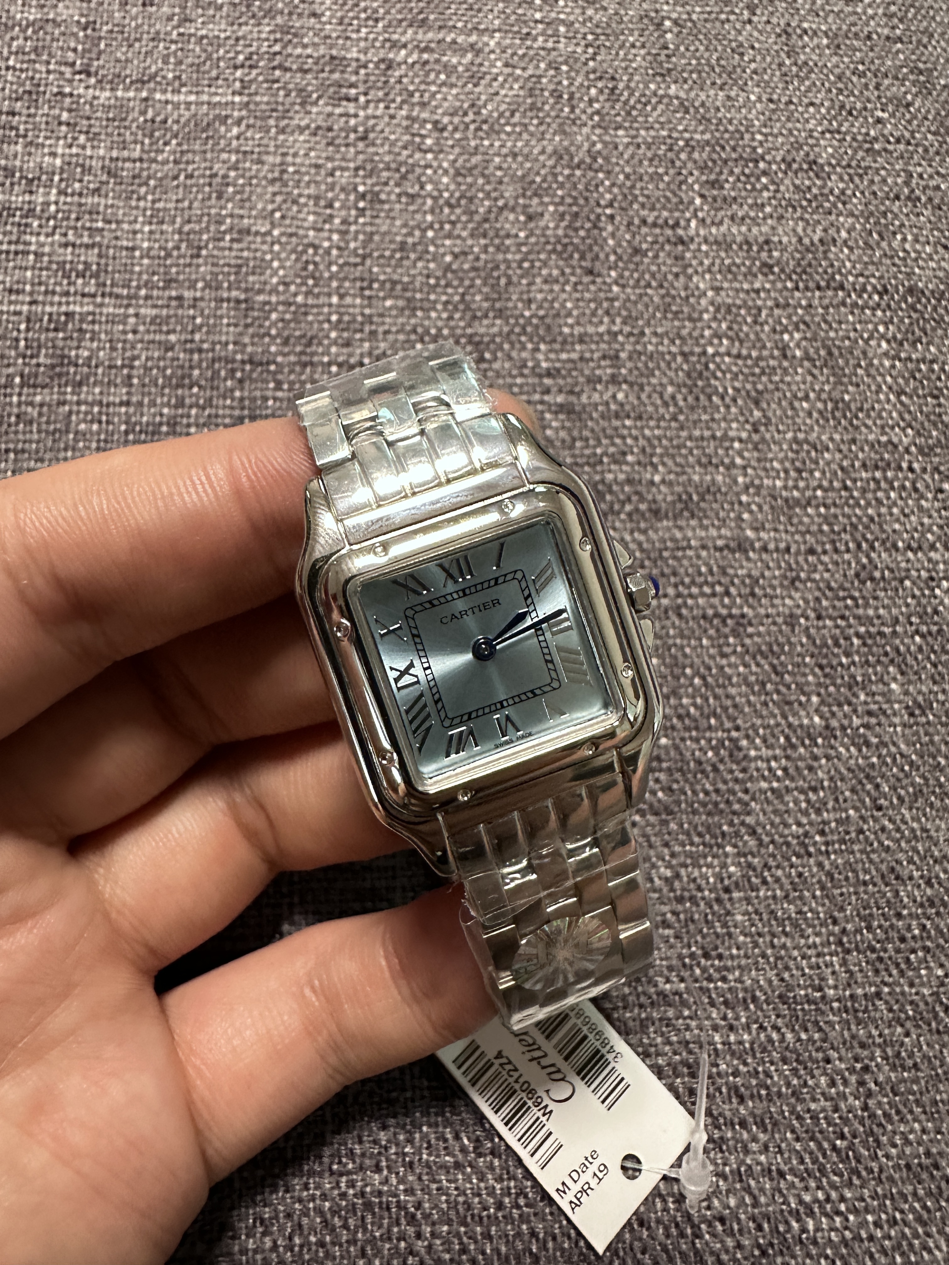 Couple-style Quartz Watch Chronograph 904L Stainless Steel 27mm  ,22mm-CT 139