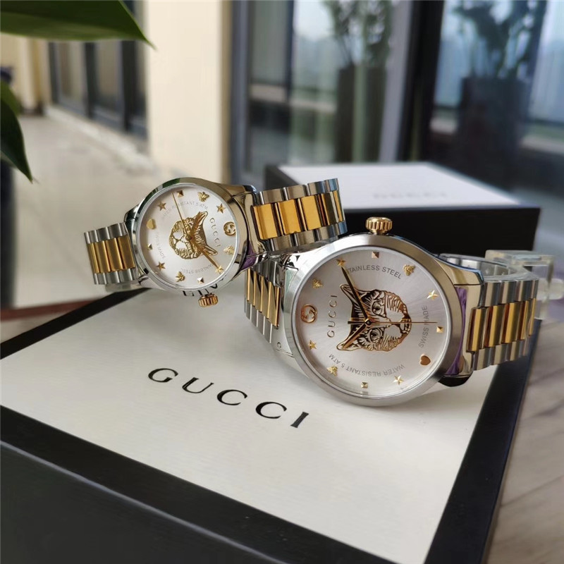 Women's  Quartz Watch Chronograph 904L Stainless Steel 29 mm-38mm-  GC 47